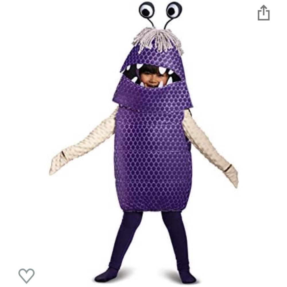 Monsters Inc. Boo Toddler Costume, 2T